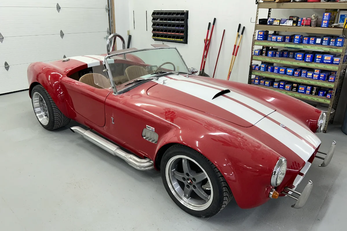Shelby Cobra body work photo
